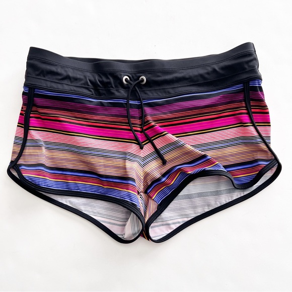Athleta Swim Athleta Swim Shorts Boy Short Stule Stripe Bathing